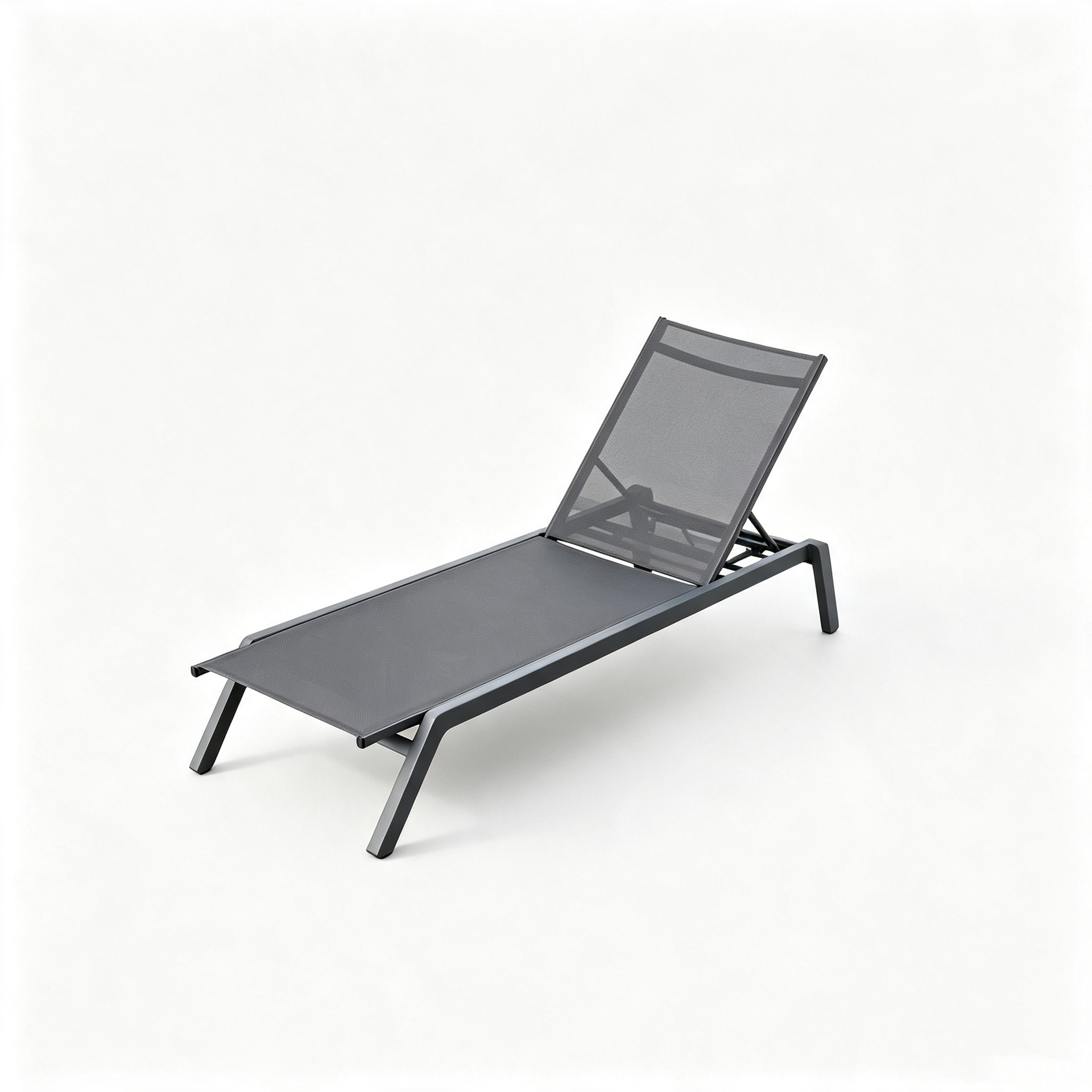 Silla al aire libre balcón patio impermeable aleación de aluminio villa de ocio al aire libre piscina cama de protección solar playa doméstica