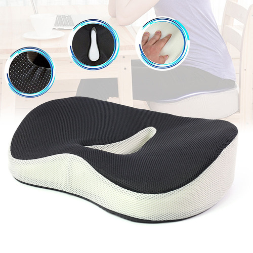 Thermoskin seat cushion, slow rebound memory foam seat cushion, office seat cushion, car seat cushion, breathable