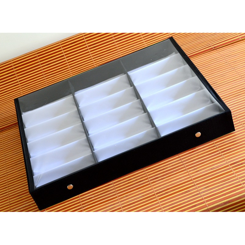 Caja de exhibición de gafas directas de fábrica 18 gafas multifuncionales caja de exhibición de gafas de sol caja de exhibición