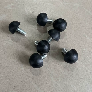 冠塑（厂家直供）圆头可调脚桌椅家具增高脚垫m8/m6塑料调节脚