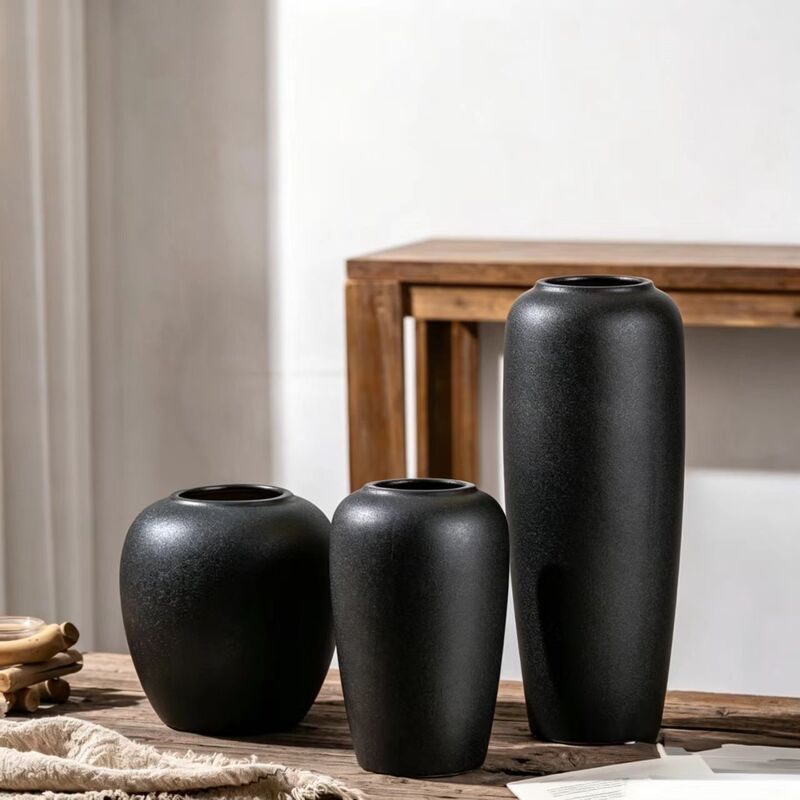 Modern Minimalist Ceramic Vase Office Home Decoration Pottery Homestay Hotel Flower Arrangement Ornaments Modern Minimalist Ceramic Vase Office Home Decoration Pottery Homestay Hotel Flower Arrangement Ornaments