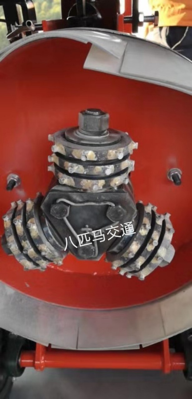 热熔涂料马路标线去除机道路标线清理油漆旧线公路斑马线除线机