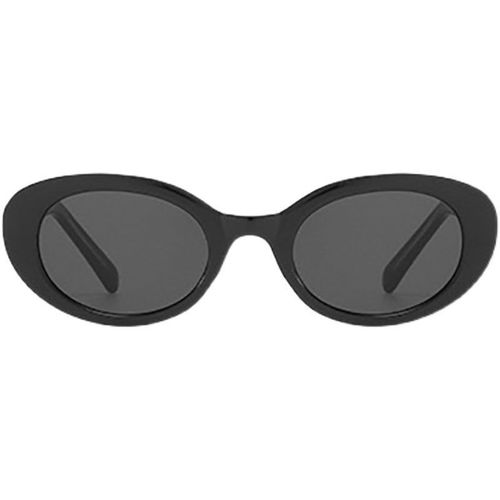 Euro-American UV-protective sun glasses with leopard print frame, cat-eye oval shape, high-end, wood material, for women.