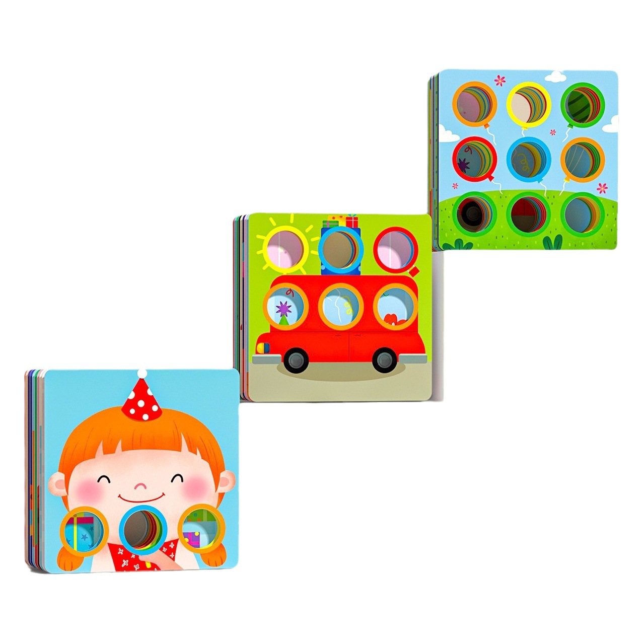 Educación temprana de los niños Palillos de iluminación Bola de setas de uñas tema múltiple coincidencia de colores ejercicio coordinación mano-ojo juguetes educativos