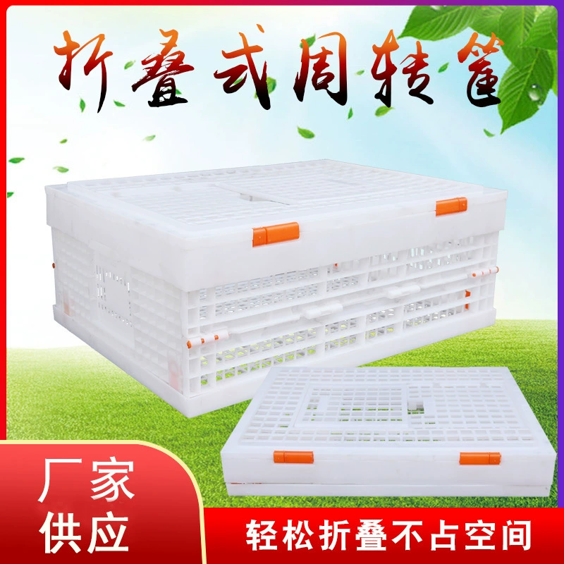 Льготные поставки утолщенной Курица складной оборот коробки курица перевозки корзина курица утка гусь голубь клетка курица оборот корзина