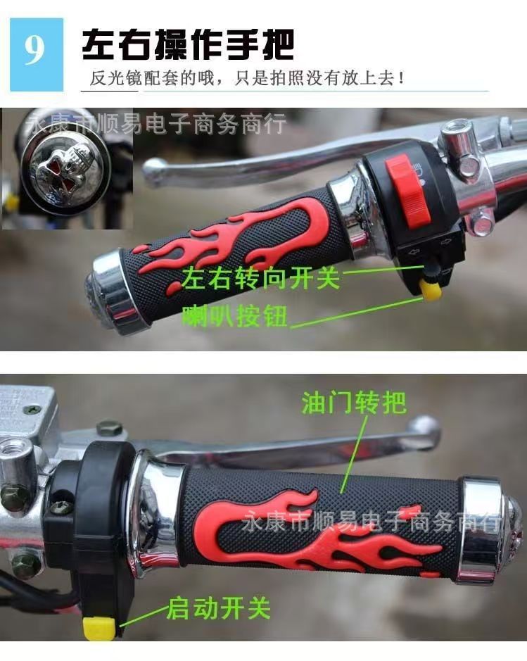 Harley Prince Motorcycle 125Cc Adult Scooter Personalized Retro Scooter Women's Street Bike Off-Road Motorcycle