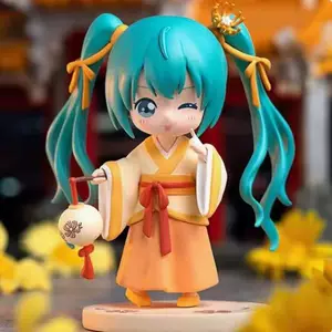 初音未来曲云裳正版盲盒Q版国风汉服手办潮玩摆件少女心礼物玩具