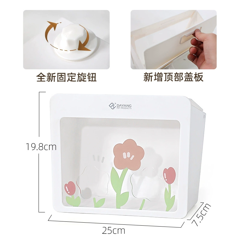 达洋 New built-in straw rack can hang large capacity anti-crack rack guinea pig Dutch pig rabbit chinchilla grass rack
