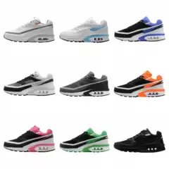 Cross-Border Max Bw91 Mesh Air Cushion Casual Shoes Men's Shoes Women's Shoes Non-Slip Wear-Resistant Student Couple Sports Shoes