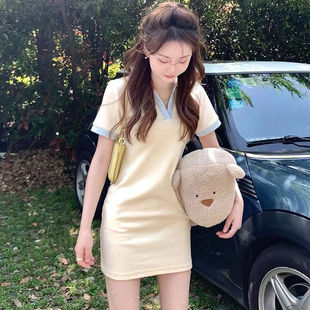 �Gɫ��H���Lᘿ�POLO�I�B��ȹŮ��С���Ӷ�ȹ��