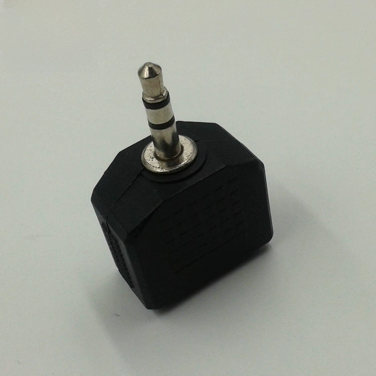 [3.5MM разветвитель на 2 наушника, кабель сопряжения, аудио переходник, разделение 1/2]