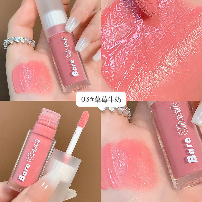 Uslike Liquid Blush Monochrome Liquid Blush Natural Rouge Pink Female Online Influencer Live Broadcast Repair Chin Purple Milk Drunk Makeup