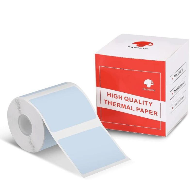 Phomemo 40*30mm cuadrado de papel de etiqueta de color para M110/M120/M200/M220 un rollo caja