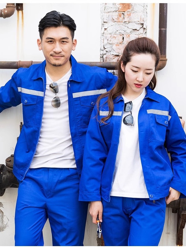 Primavera y otoño hombre desgaste engrosado reparación de automóviles logística reflector chaqueta de ingeniería ropa de protección laboral personalizada