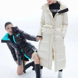 专柜品牌折扣女装圣尚羽绒服女士冬季外套欧美版型库存多种款批发