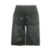 Black leopard print