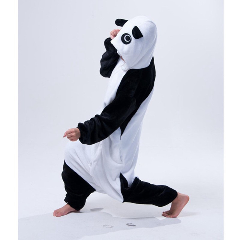 Transfronteriza de otoño e invierno de dibujos animados de animales pijamas de una pieza de franela engrosada versión higiénico kumamoto oso cálido homewear lote mixto