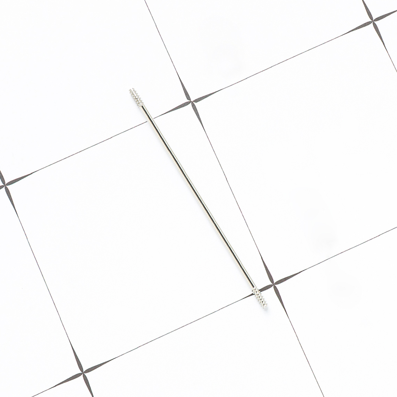 Diy bolígrafo especial de reemplazo de alambre alargado varilla de acero inoxidable con rosca personalizada bolígrafo de cuentas de alambre de cuentas