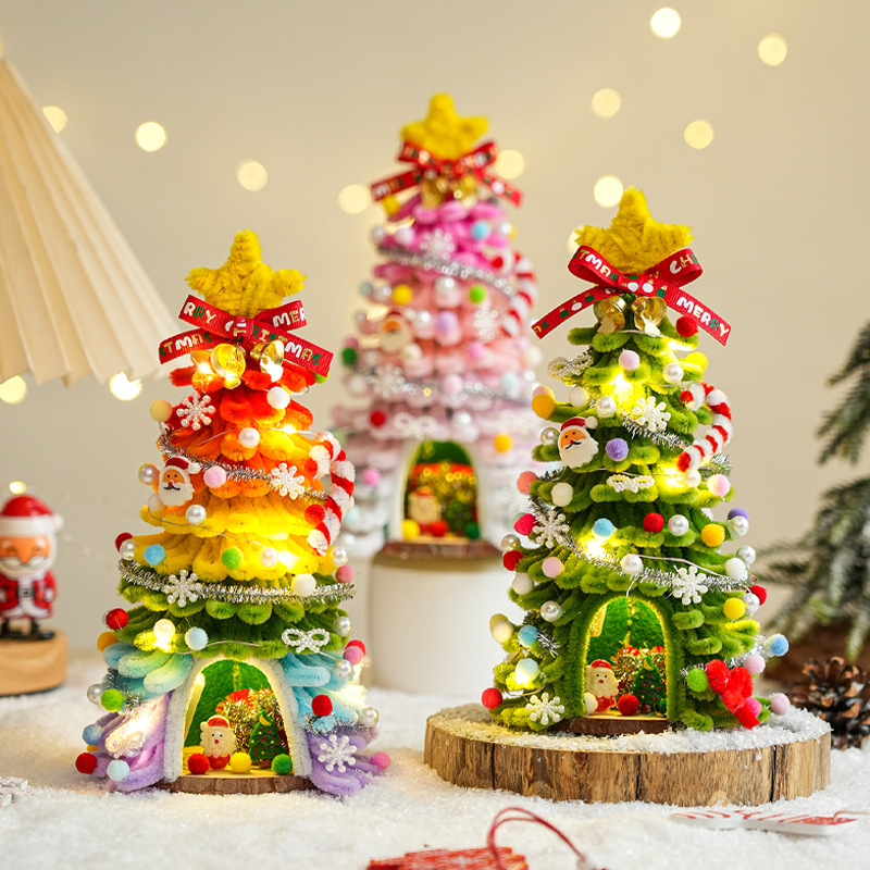 Twisting Stick Christmas Tree Desktop Ornaments 2025 New Christmas Decorations Handmade DIY Material Package Small Gifts Twisting Stick Christmas Tree Desktop Ornaments 2025 New Christmas Decorations Handmade DIY Material Package Small Gifts
