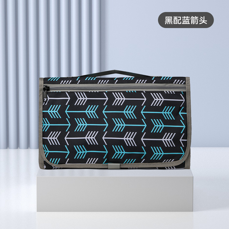 파란색 화살표와 검은 색