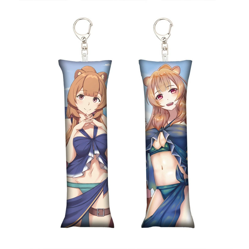[动漫盾之勇者成名录小抱枕钥匙扣迷你书包挂饰Mini Dakimakura] → [анимэ: Защитник слабых] мини-подушка брелок ключей рюкзак подвеска