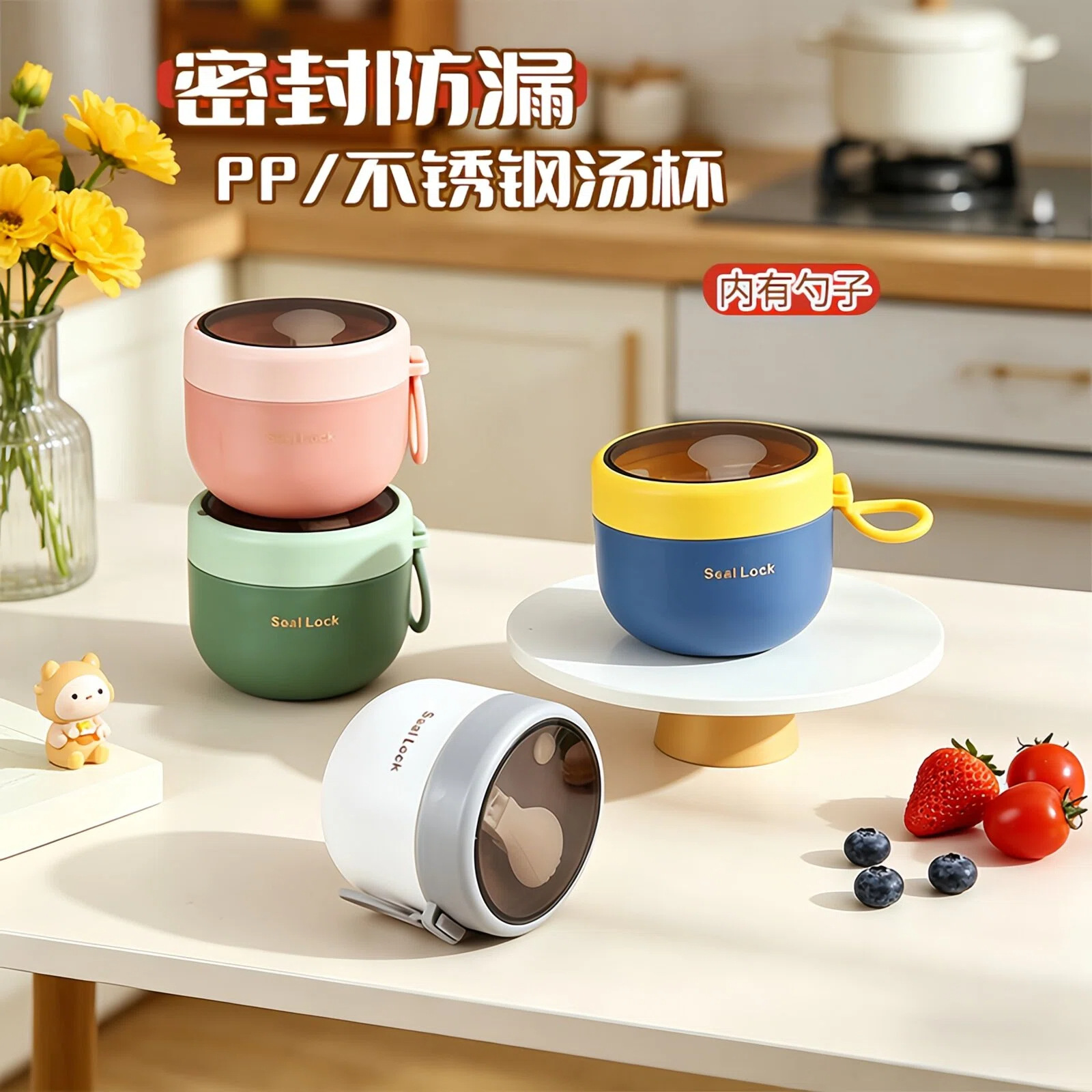 Handheld thermos stainless steel