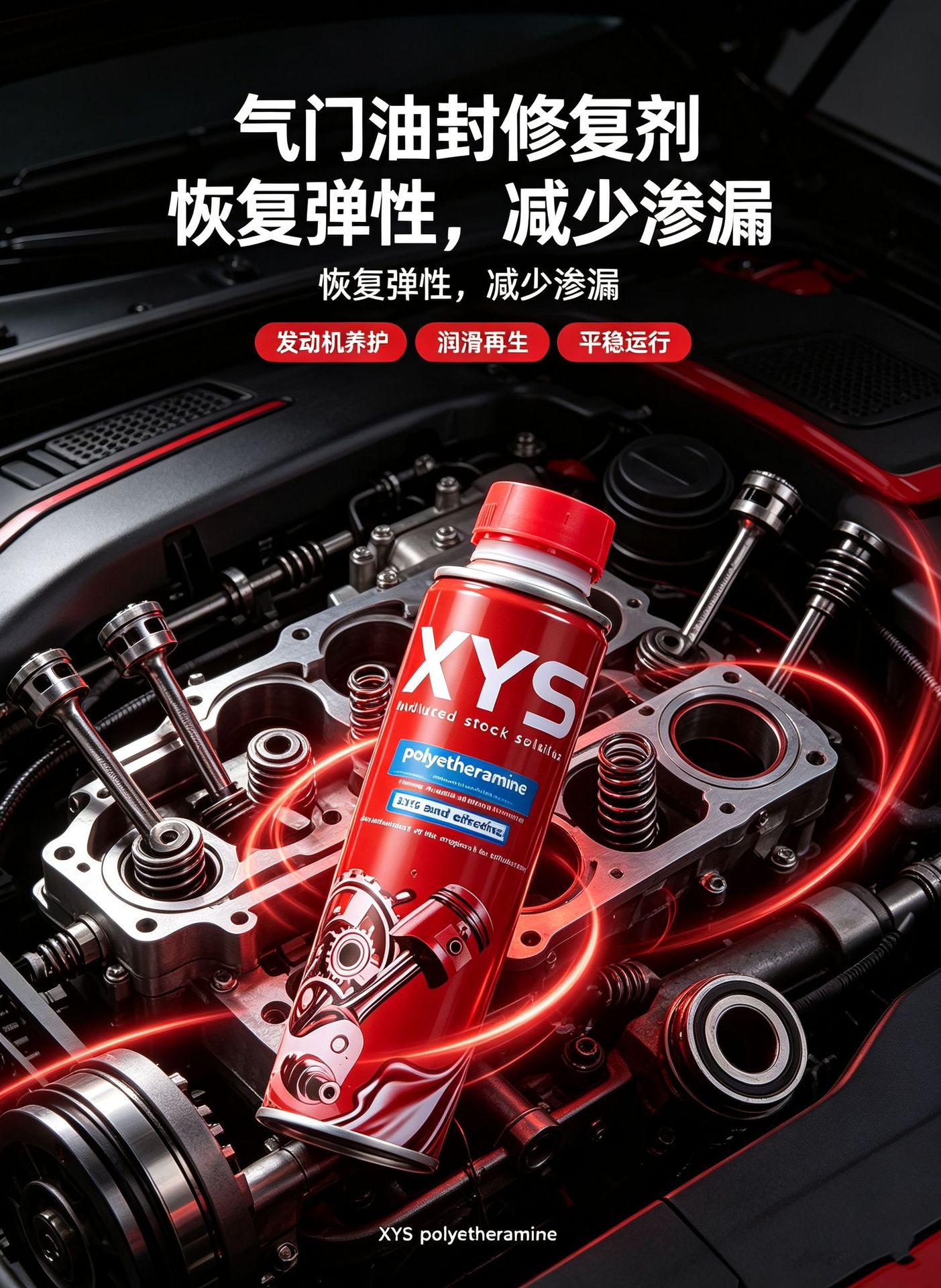Valve oil seal softener manufacturer, oil seal softener OEM, valve oil seal repair agent, drop shipping available