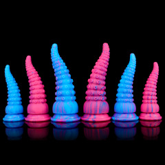 Octopus Tentacle Dildo, Anal Plug, Octopus Anal Expander with Suction Cups, SM Sex Toy