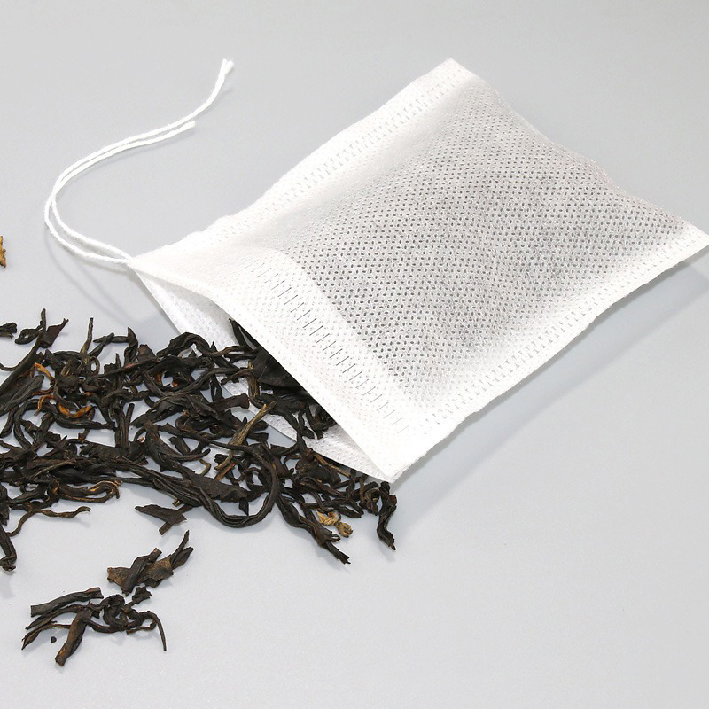 无纺布束口抽绳空袋白色过滤袋纱布香包内袋首饰包装礼品袋批发
