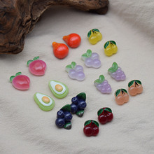 富光树脂 童装水果钮扣 一体式 外套纽扣 DIY大衣手缝扣现货批发
