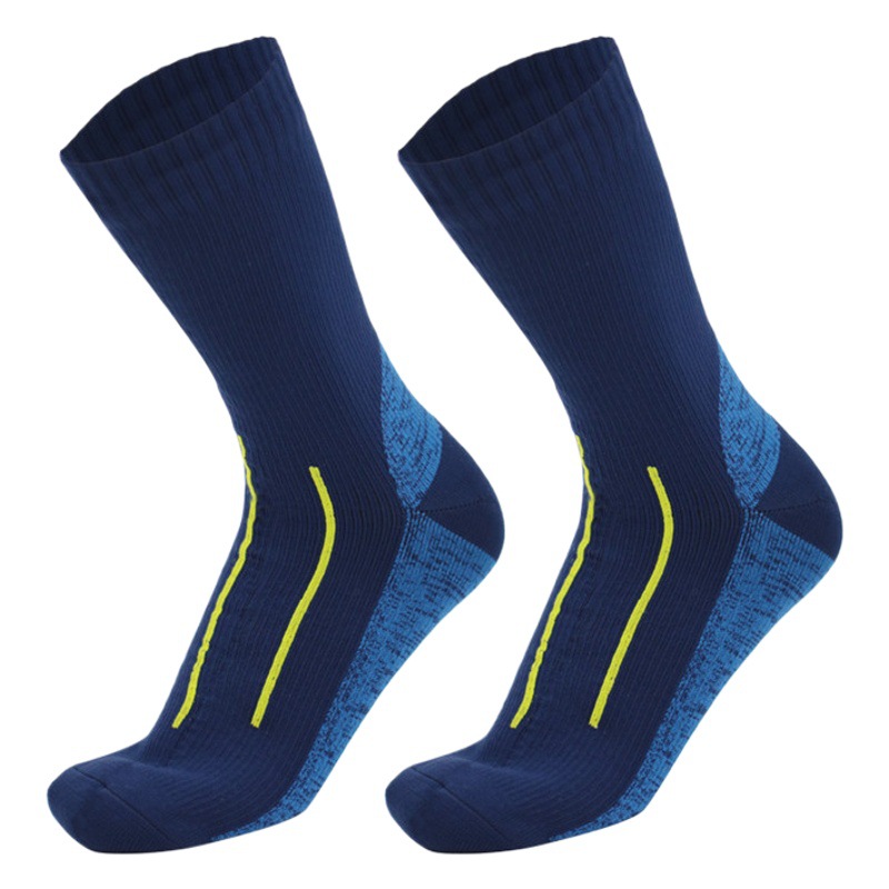 Calcetines impermeables para exteriores Calcetines de montañismo de tubo medio Calcetines impermeables para acampar, deportes de esquí, vadeo, transpirable y de secado rápido