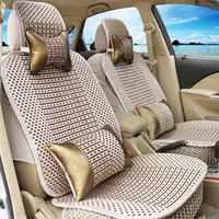 Новая Сантана Langyi Bora polo Jetta Автомобильная подушка Летний ледяной шелковый плетеный прохладный коврик для четырех сезонов универсальная подушка сиденья