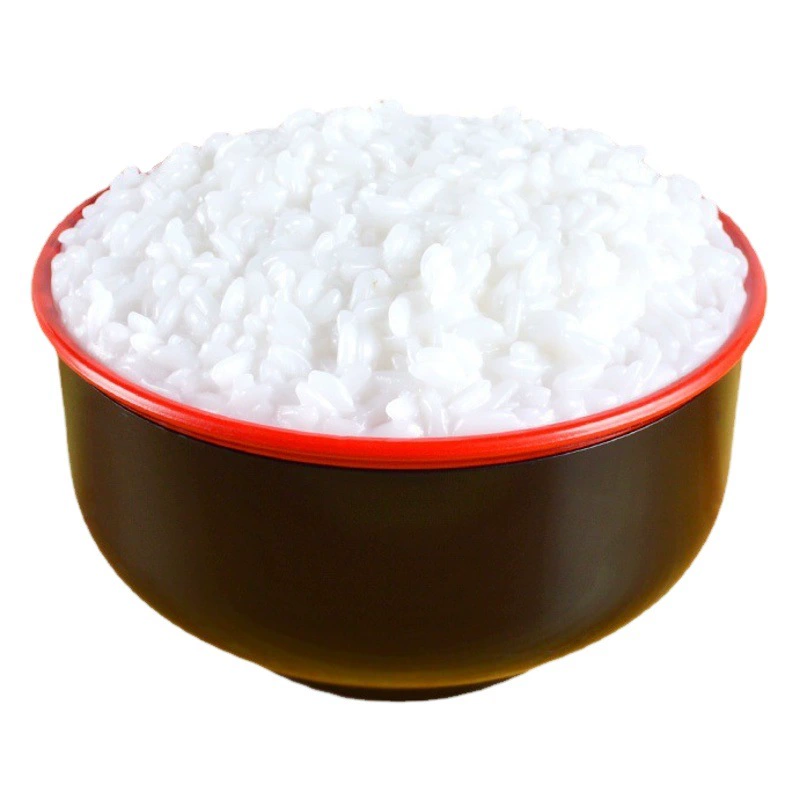 Моделирование еды Рис Синяя и белая фарфоровая чаша Модель Большая еда и игры Принадлежности для хранения Ящик для хранения Реквизит для стрельбы