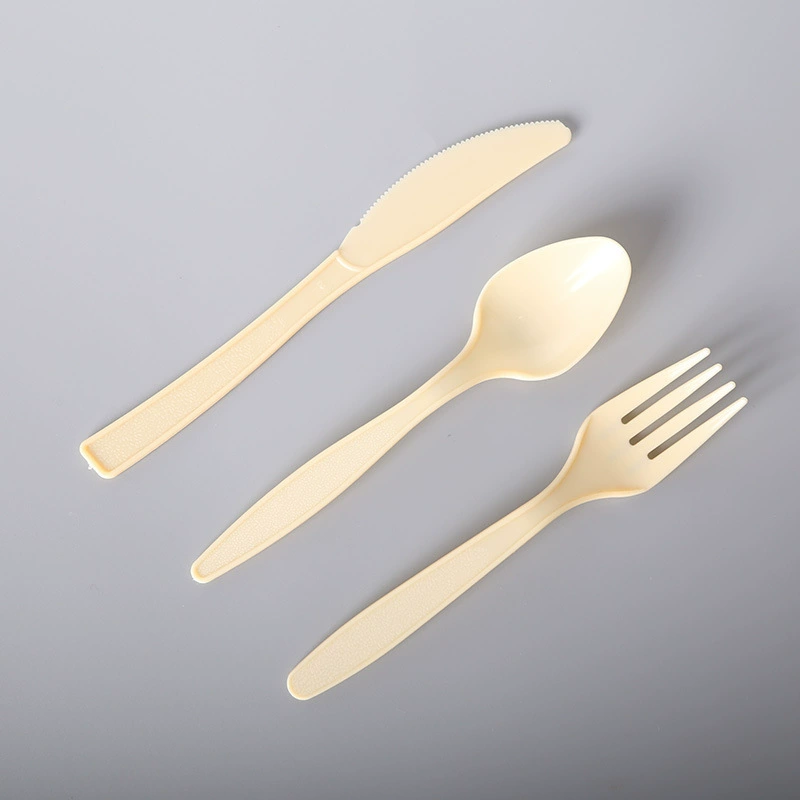 Одноразовый набор пластиковых столовых приборов из 6inch предметов для стейков и западной кухни на вынос, прозрачная вилка для фруктов, ложка для десертов и тортов