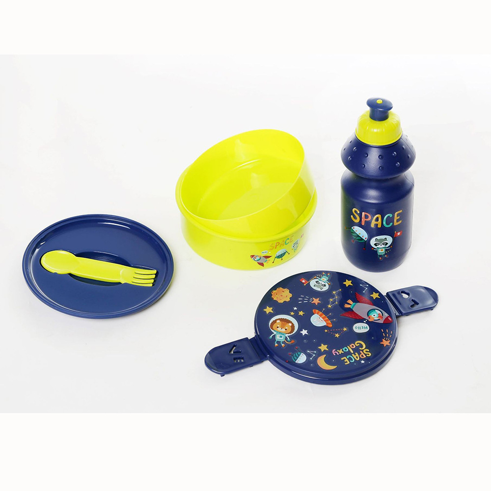 饭盒套装双层圆