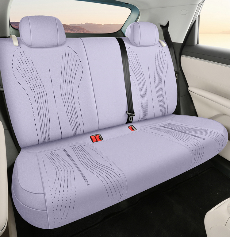 Wuling Binguo S Special Seat Cushion, Universal Suede Leather Saddle Pad for All Seasons, All-Inclusive Seat Cover, Breathable Ultra-Thin Seat Cover