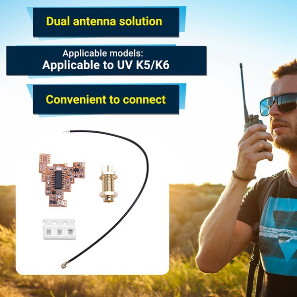 Модуль приема коротковолнового диапазона UV K5/K6 Quansheng SI4732, аксессуары к модификации рации