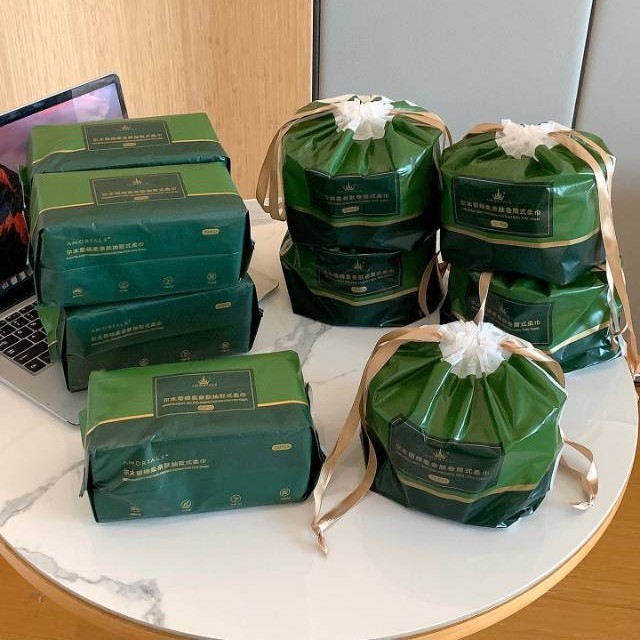 Ermutao Roll Disposable Towel Thickeneded Cotton Cleansing Towel Facial Towel Women's Official Flagship Store Genuine Grape