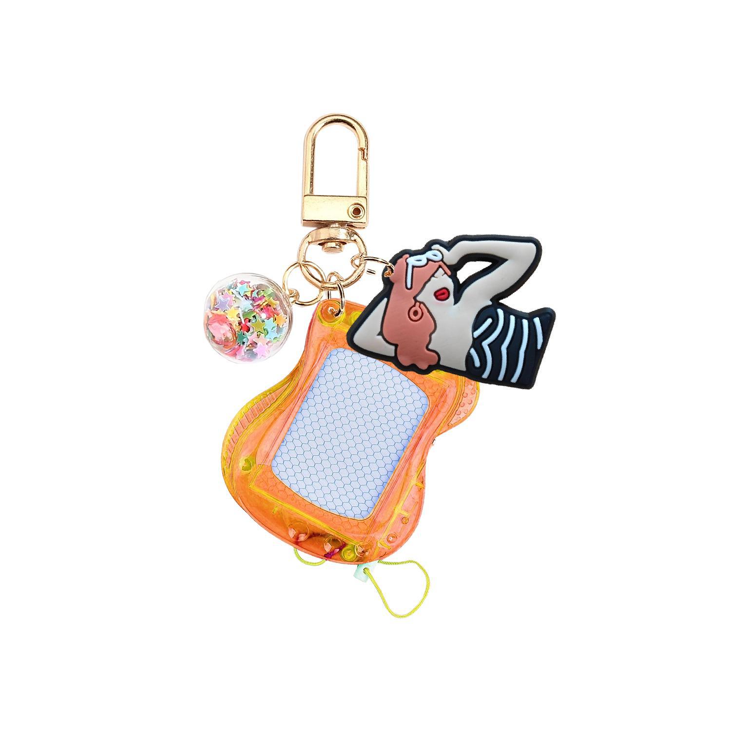 Keychain transfronterizo tablero de escritura magnético Xiyin creativo accesorios de dibujos animados tablero de dibujo tablero de escritura infantil puzzle infantil