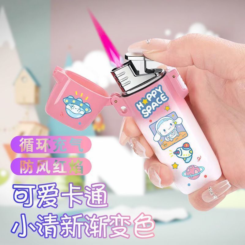 【一件代發】kt卡通同款三麗鷗大耳狗女孩子打火機ins貓打火