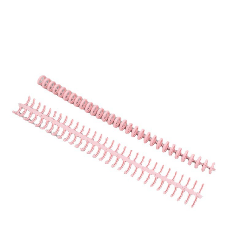 A4 loose-leaf coil porous diy accessories 30-hole binding strip plastic binder ring binding ring hand ledger