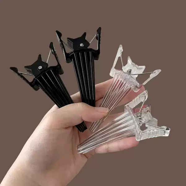 Korean High Crown Hair Root Volumizing Natural Seamless Bangs Clip 2025 New Hair Positioner