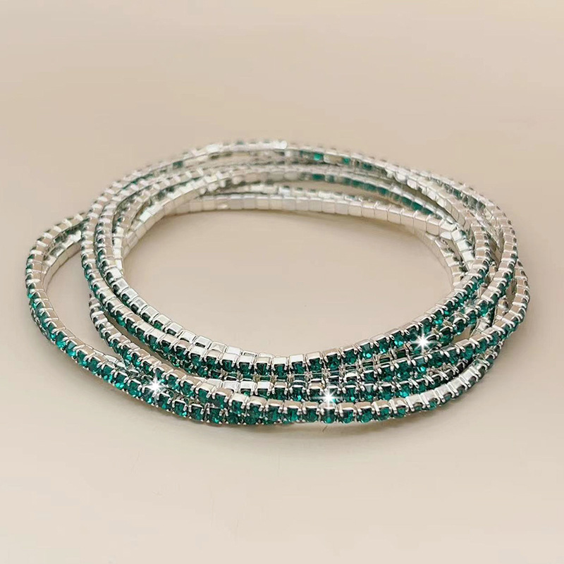 25 홀 그린 실버 도금