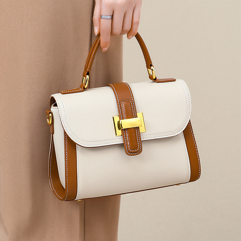 Women's 2026 Summer Crossbody Bag - Niche Luxury Versatile Shoulder Handbag Genuine Leather Purse - Thumbnail 6