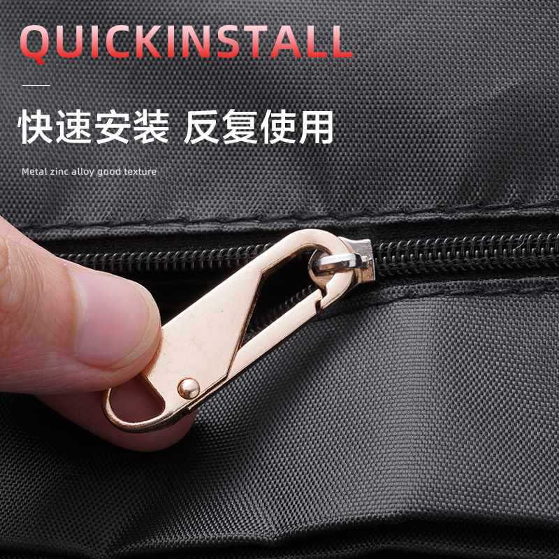 拉链王可拆卸拉片羽绒服外套包包通用拉锁头卡扣吊坠拉链头配件