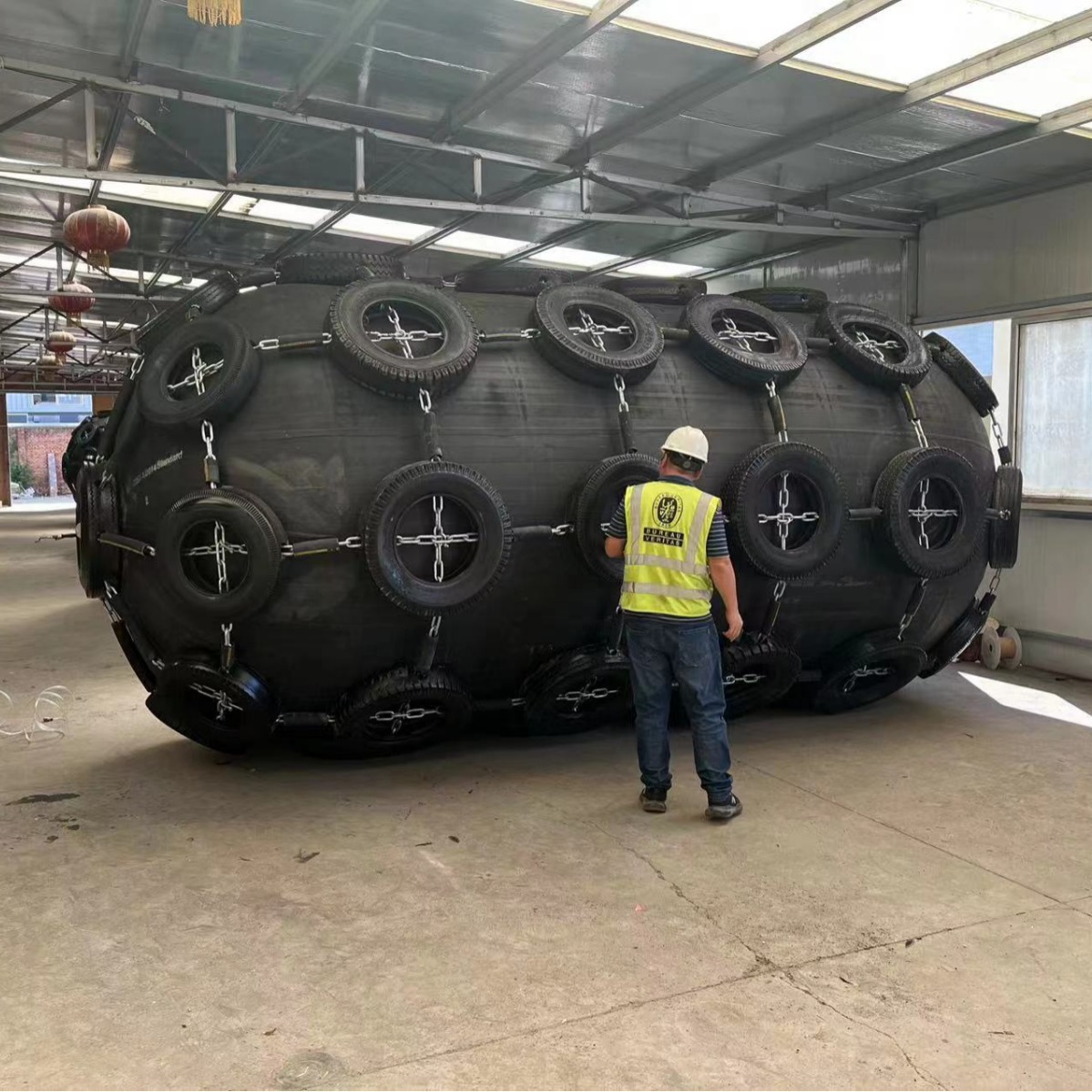 船用防撞护舷橡胶充气护舷码头防撞护舷