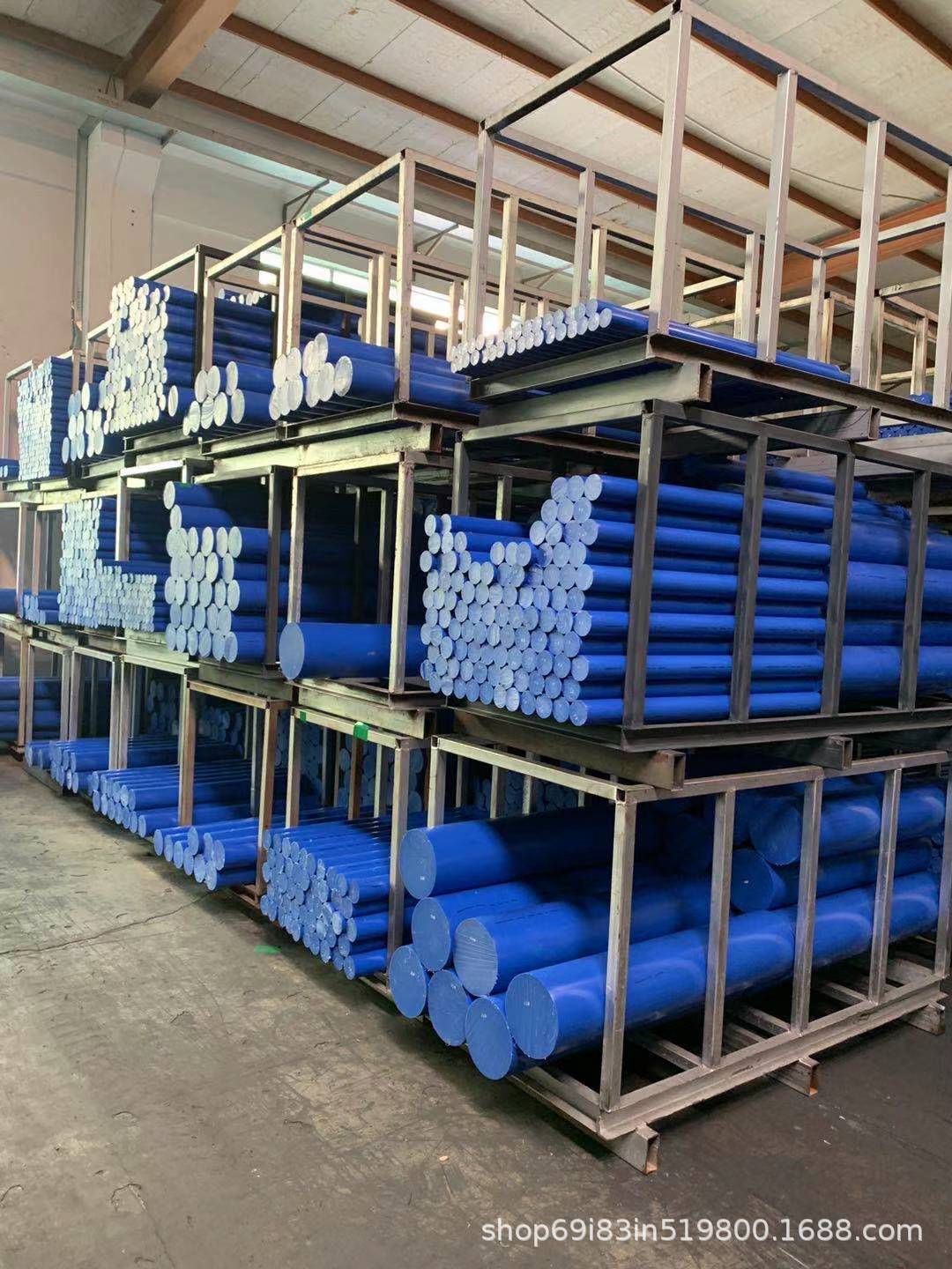 耐磨蓝色尼龙棒 MC901 尼龙棒厂家 蓝色尼龙板 黑白色PA66尼龙棒