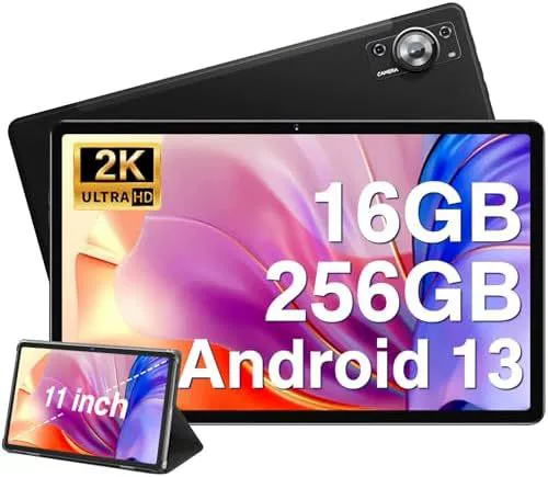 Amazon 24 Newest Tablet 11 INCH Android 13 Tablets, 16GB
