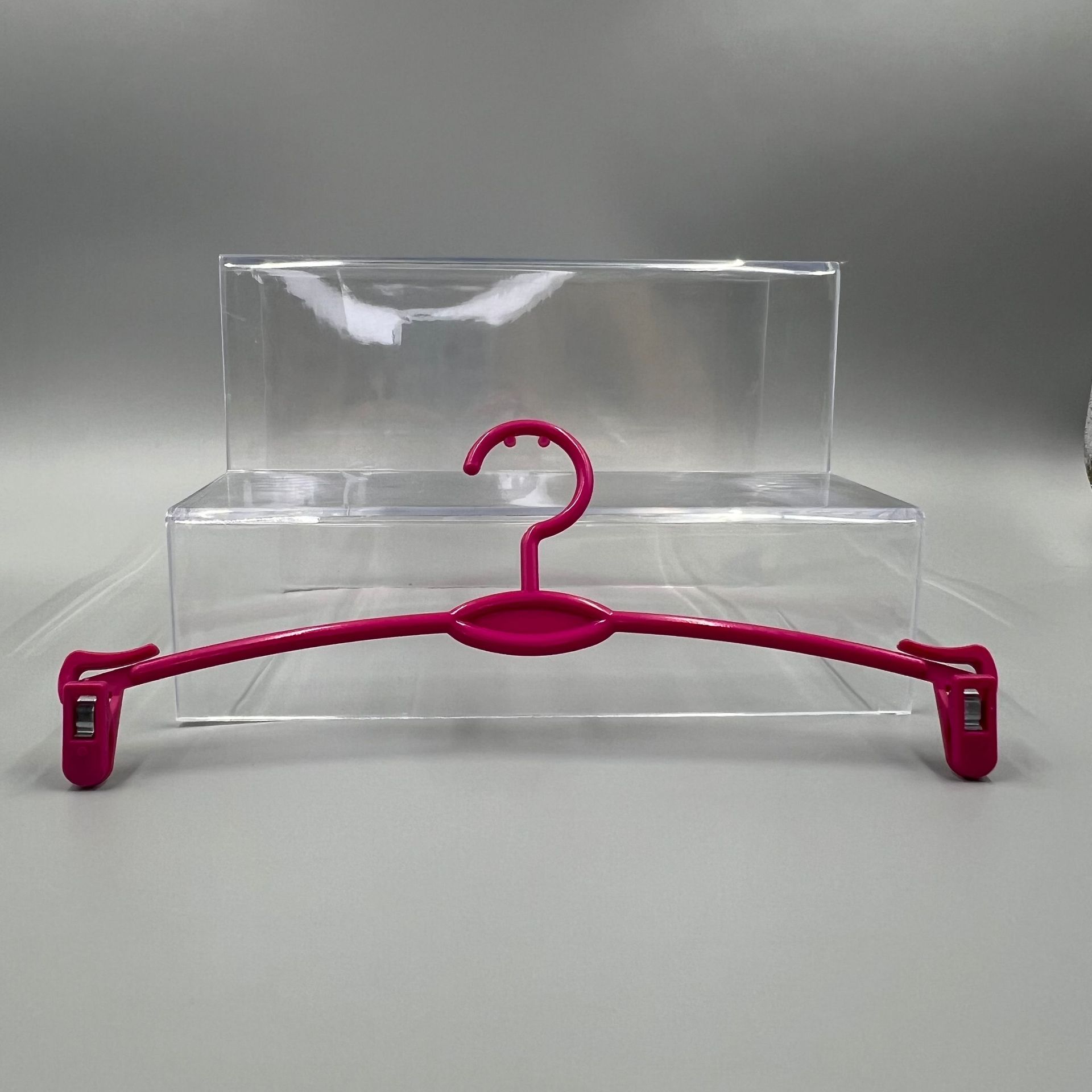 プラスチック製衣類乾燥ラック 大人用櫛型下着ハンガー スーパーマーケット衣料品店 ブラジャー下着省スペース展示ラック