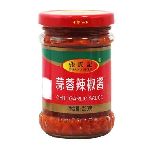 Cheung's Kee Garlic Chili Sauce 230g/bottle 320g/bottle BBQ Sauce Oyster Fried Rice Cake Bibimbap Noodle Sauce Wholesale